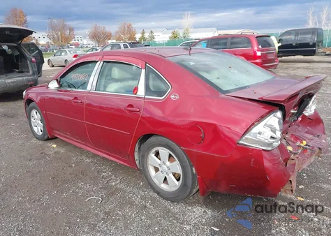2009 Chevrolet Impala Lt z USA, uszkodzony, nr VIN 2G1WT57N891253870